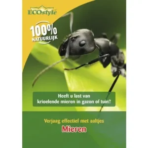 ECOstyle Aaltjes (F) Bestrijdingsmiddel Tegen Mieren - 30m² Beperkte Voorraad