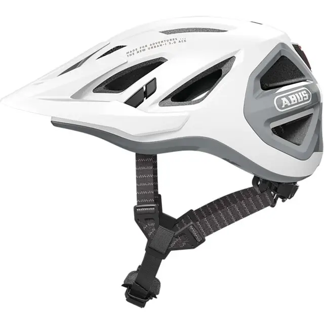 Abus Fietshelm Urban-I 3.0 ACE Polar White - maat M Rechtstreeks Van De Fabrikant
