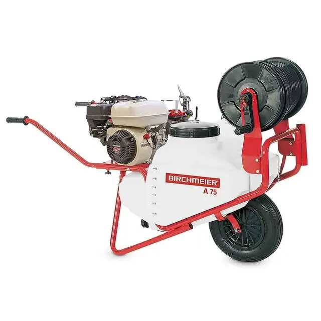 Fabrieksprijs Birchmeier A75 Kruiwagen-sproeier + Honda 4-takt Aangedreven Pomp