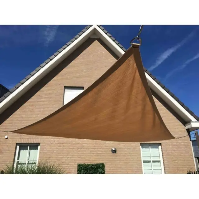 Veilige Betaling CamoBob Schaduwnet Driehoek Grijs 550 x 550 x 550 cm