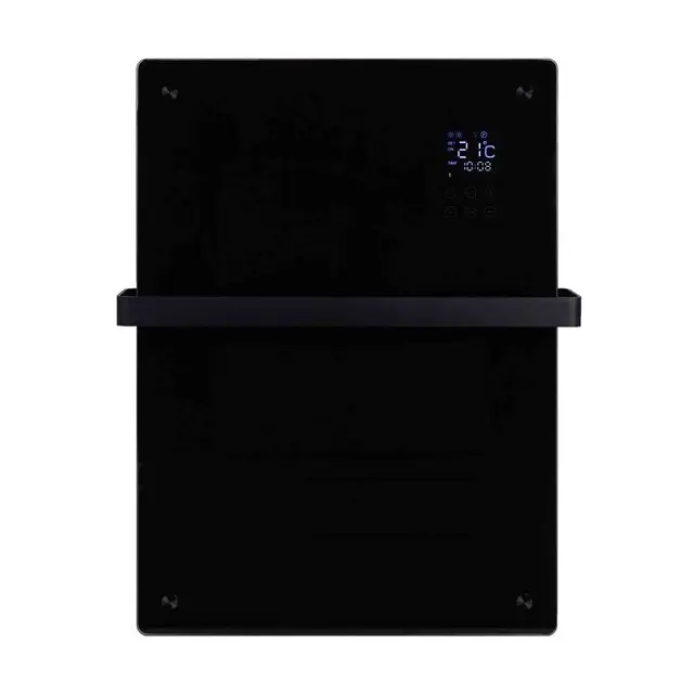 Eurom Alutherm Sani Verre 800 Wifi Black - Badkamerkachel 800 W Beperkt Aanbod