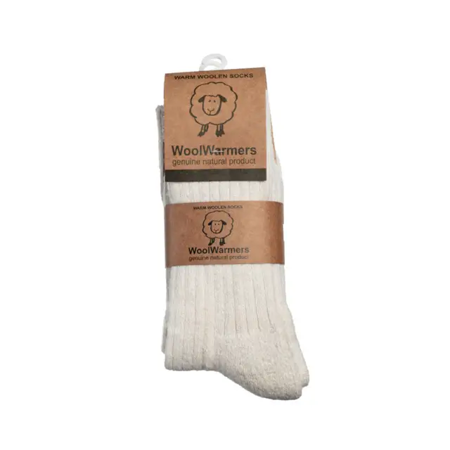 Woolwarmers 405 Ramba Sokken Unisex Maat 39-42 Beige Dagaanbieding
