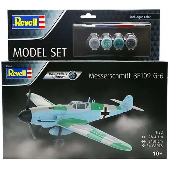 Merkproduct Revell Model Set Messerschmitt Bf109G-6 easy-click-system