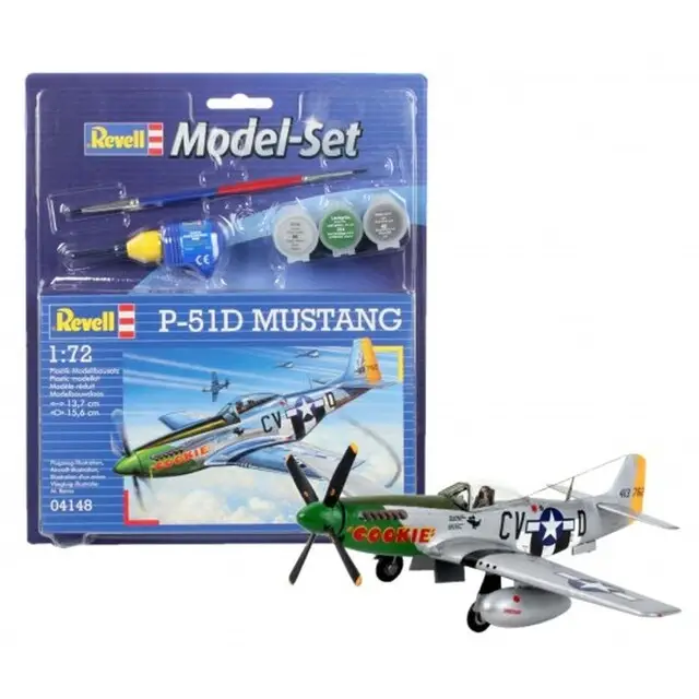 Budget Revell Model Set P-51D Mustang
