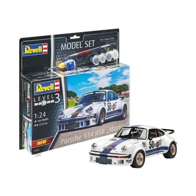 Bulkbestelling Revell Model Set Porsche 934 RSR Martini