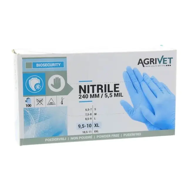 Beperkt Aanbod Agrivet Melkershandschoen 100 St. XL