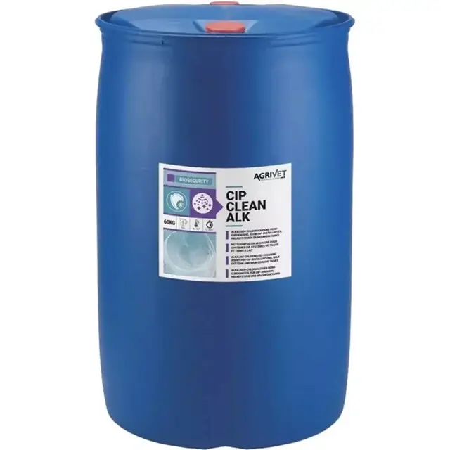 Lage Prijs Agrivet CIP Clean Alk Reinigingsmiddel - Alkalisch - Chloorhoudend - 240 kg