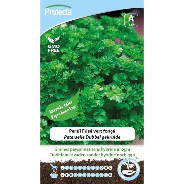 Protecta Groente Zaden Peterselie - Dubbel Gekruld Nieuw