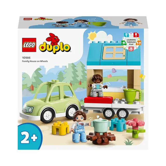 Limited Edition LEGO Duplo 10986 - Familiehuis op wielen
