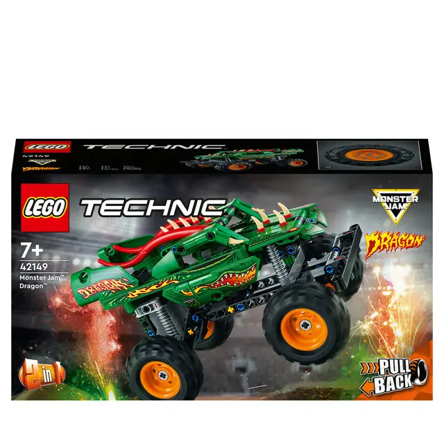 Laatste Versie LEGO Technic 42149 - Monster Jam™ Dragon™