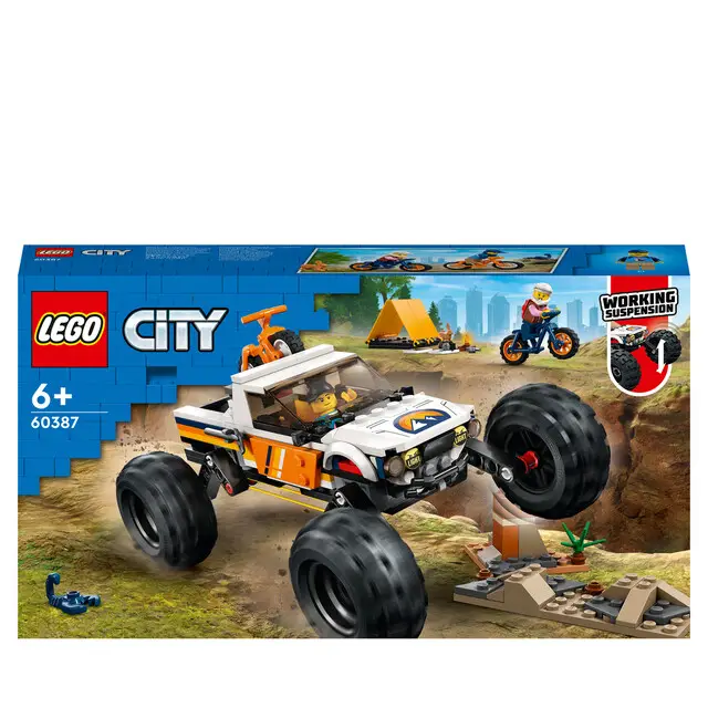 LEGO City 60387 - 4x4 Terreinwagen avonturen Shop Nu