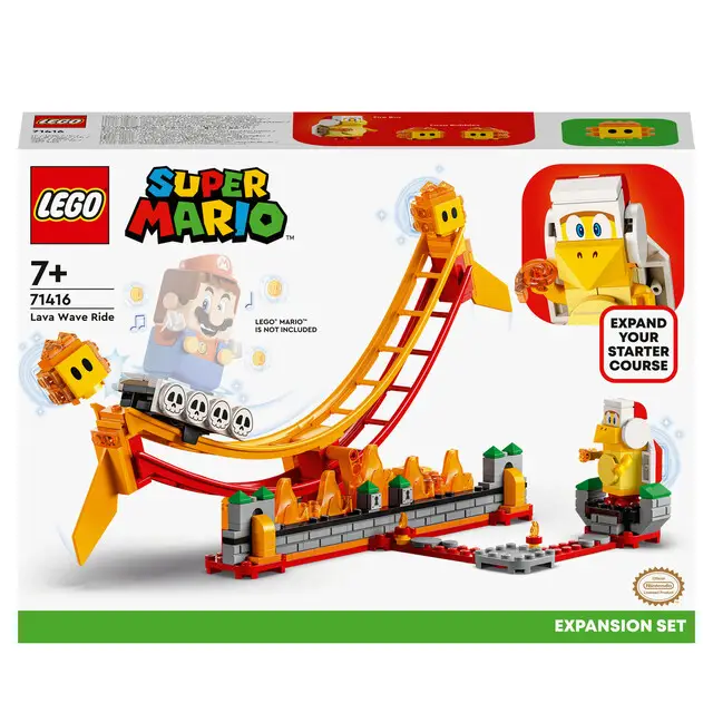 LEGO Super 71416 - Mario Uitbreidingsset: Rit over lavagolven Merkproduct