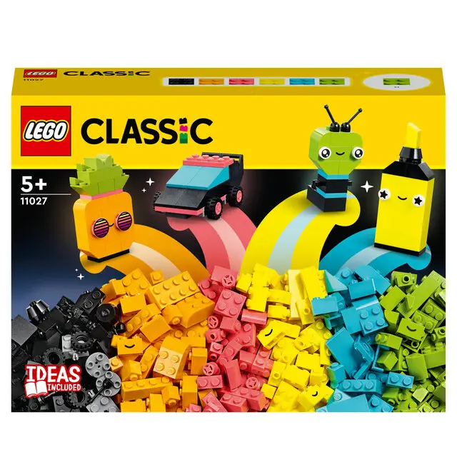 Limited Edition LEGO Classic 11027 - Creatief spelen met neon