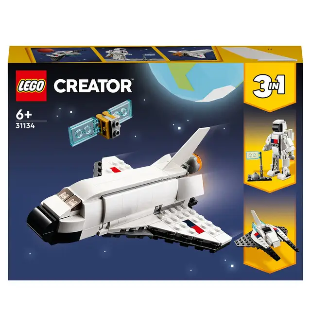 LEGO Creator 31134 - 3-in-1 Space Shuttle Modern