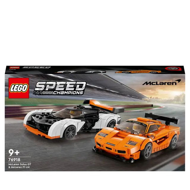 Korting LEGO Speed 76918 - Champions McLaren Solus GT & McLaren F1 LM