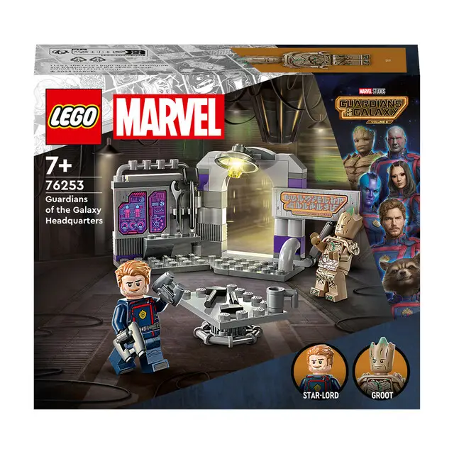 Gratis Retour LEGO Marvel 76253 - Super Heroes Guardians of the Galaxy Hoofdkwartier