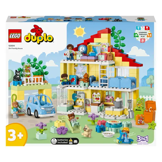Gereduceerde Prijs LEGO Duplo 10994 - 3in1 Familiehuis