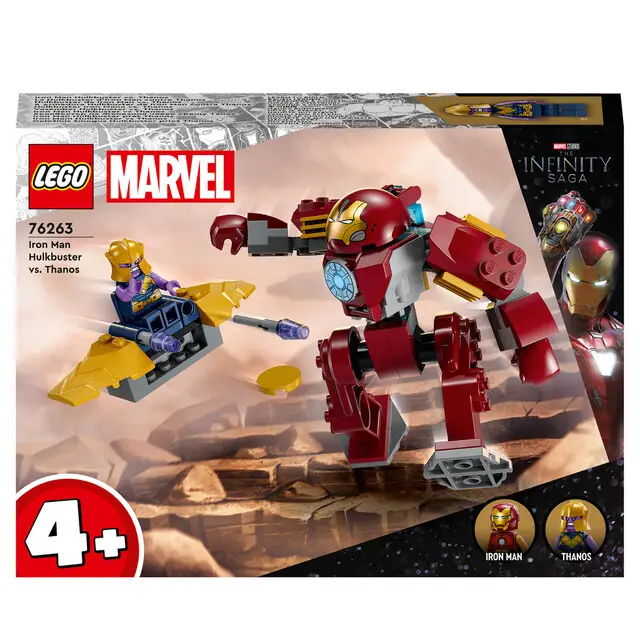 LEGO DC 76263 - Iron Man Hulkbuster vs. Thanos Meest Verkocht