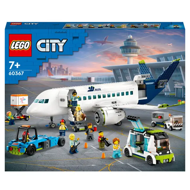 LEGO City 60367 - Passagiersvliegtuig Beperkte Voorraad