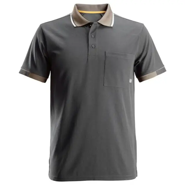 Must-Have Snickers Polo Shirt 2724 Staal Grijs (5800) Maat M