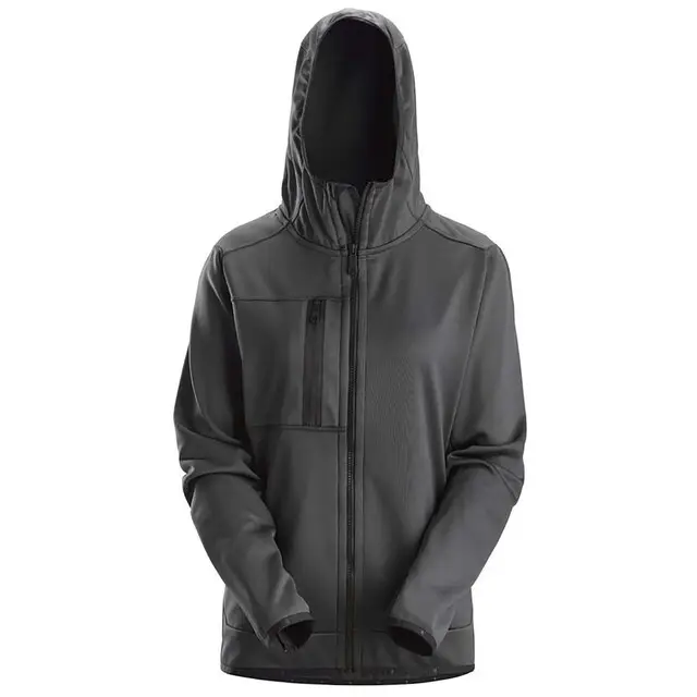 Snickers Aw Women Fz Fleece Hoodie 8057 Staal Grijs - (5800) Maat L Speciale Aanbieding