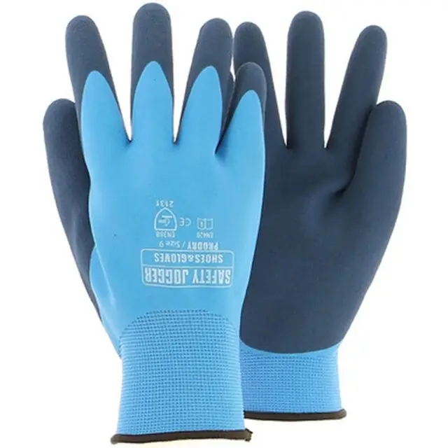 Lage Kosten Safety Jogger Prodry Veiligheidshandschoen, Blauw - Maat 7 S