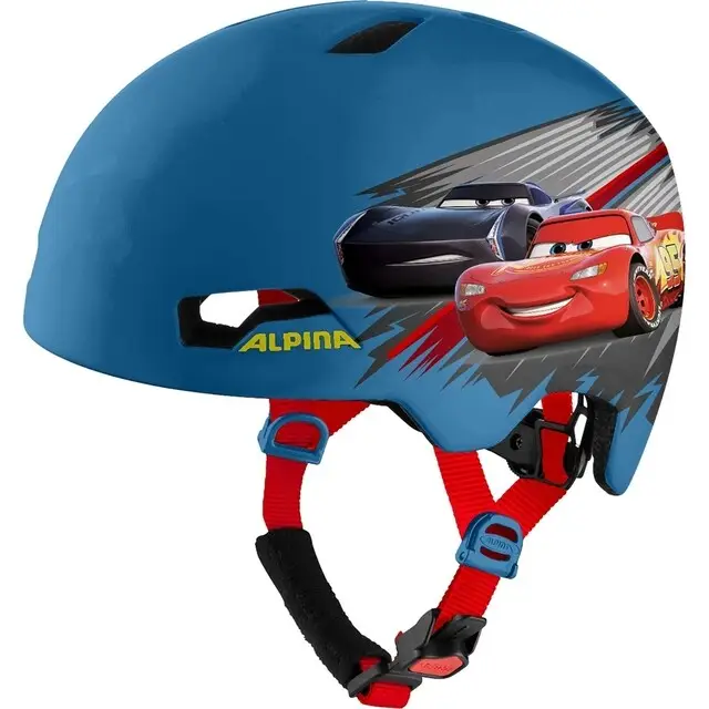 Bestseller Alpina Fietshelm Hackney Disney Cars - maat 51-56