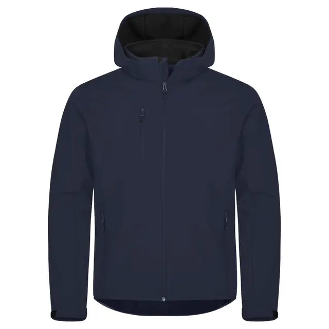 Lage Prijs Clique Classic Hoody Softshell Jacket Dark Navy 5XL