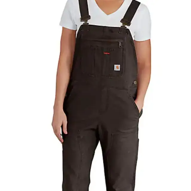 Carhartt 102438 Tuinoverall Donkerbruin L Garantie Inbegrepen
