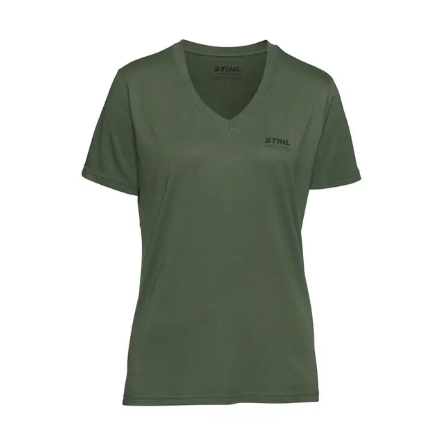 Stihl T-shirt SZ XS Dames BASIC V GREEN groen Direct Verzonden