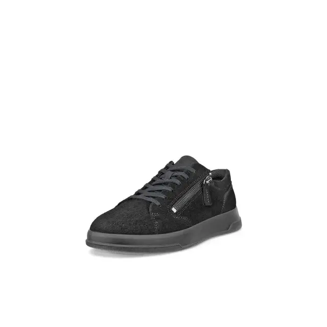 Koop Vandaag Ecco Move Zip Lace Sneaker Black/gravel 42
