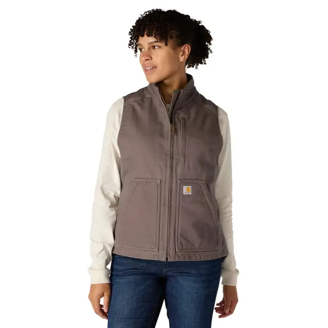 Carhartt 104224 Bodywarmer Taupe Grijs L Exclusief