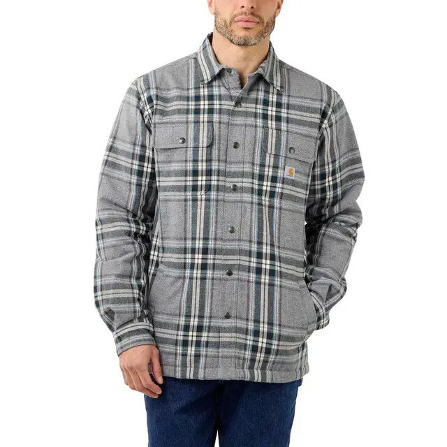 Carhartt 105430 Overhemd Jack Asphalt M Dagaanbieding