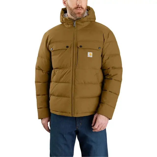 Carhartt 105474 Jassen Eikenbruin XL Snelle Levering