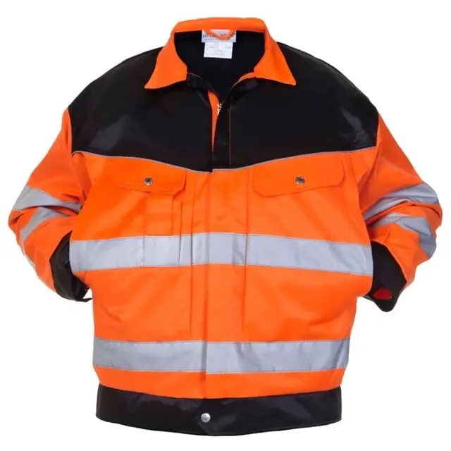 Shop Nu Hydrowear Hi-Vis Jack Hull Oranje/Marine Maat 58