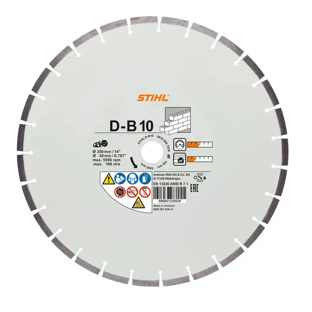 Stihl Diamant-Doorslijpschijf - Beton 230 mm Bestseller