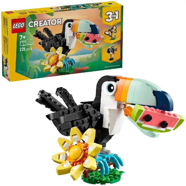 Lego 31173 Creator Wilde Dieren Tropische Toekan Speciale Aanbieding