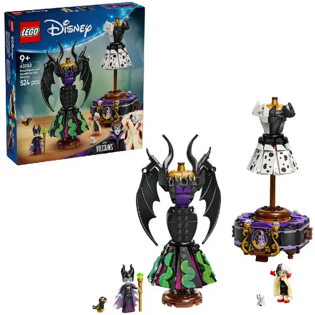 Lego 43262 Disney Classic De Jurken Van Maleficent En Cruella De Vil Nu Kopen