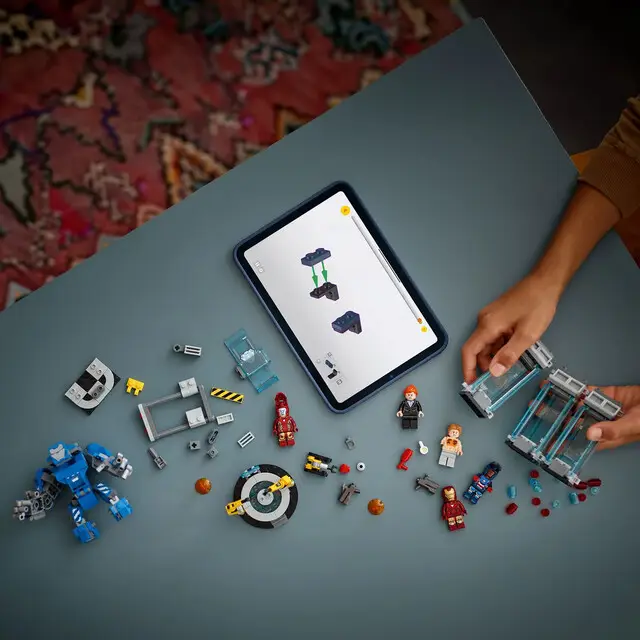 Bestel Nu Lego 76315 Super Heroes Marvel Iron Mans Lab Harnasruimte