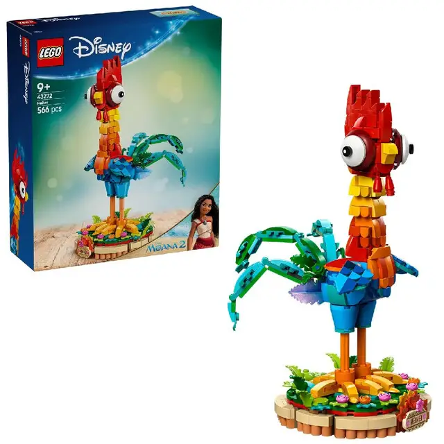 Authentiek Lego 43272 Disney Princess Maona Heihei Displayfiguur
