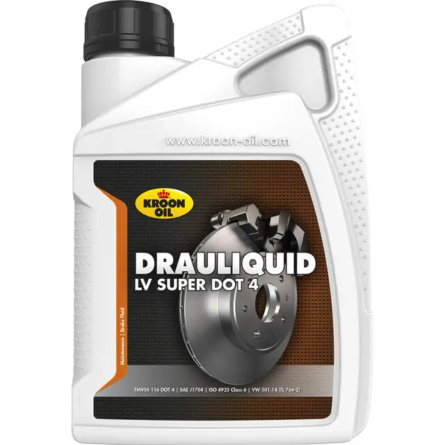 Superprijs Kroon-oil 1 L Flacon Drauliquid-lv Super Dot 4