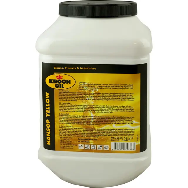 Kroon-oil 4,5 L Pot Hansop Yellow Handgemaakt