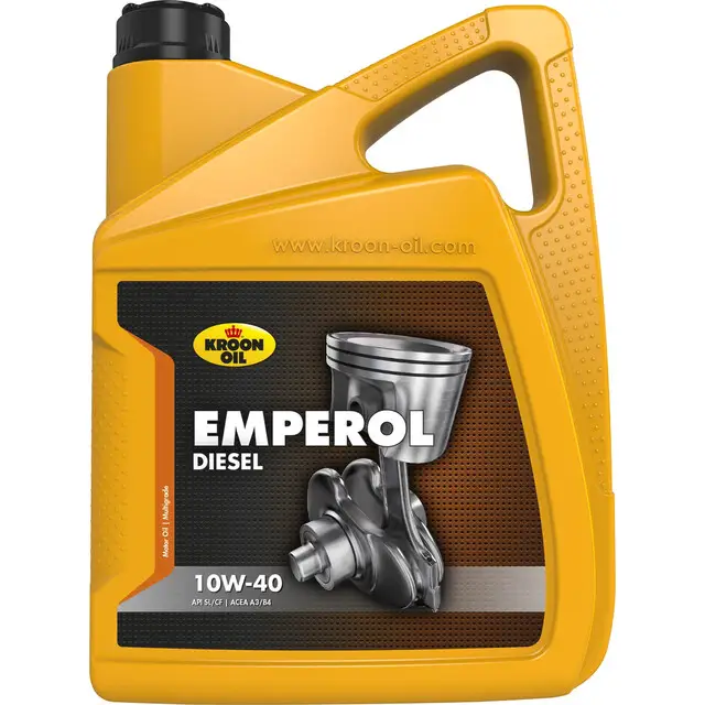 Gratis Retour Kroon-oil 5 L Can Emperol Diesel 10w-40