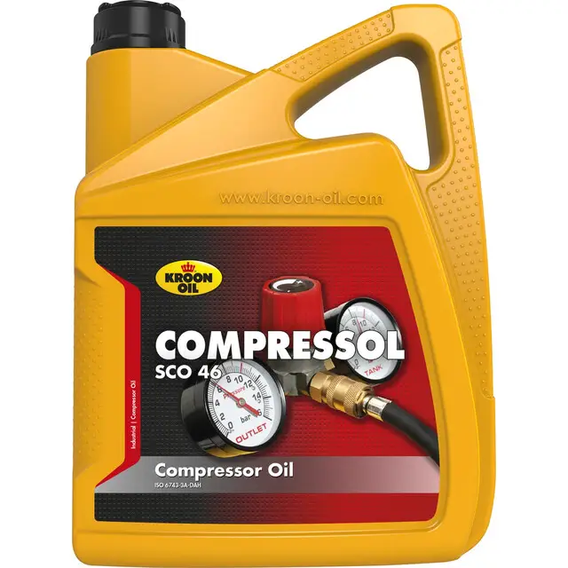 Kroon-oil 5 L Can Compressol Sco 46 Laatste Versie