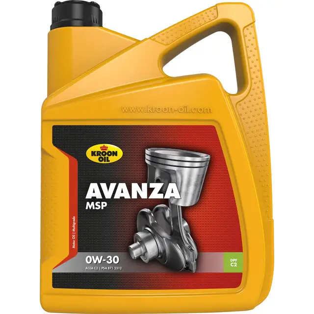 Kroon-oil 5 L Can Avanza Msp 0w-30 Favoriet