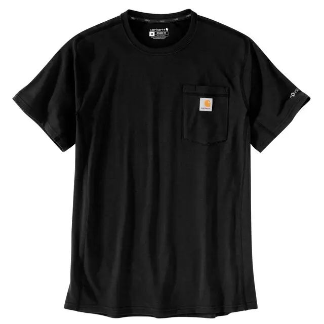 Koop Vandaag Carhartt Heren T-shirt Ruime Pasvorm Zwart - Maat M
