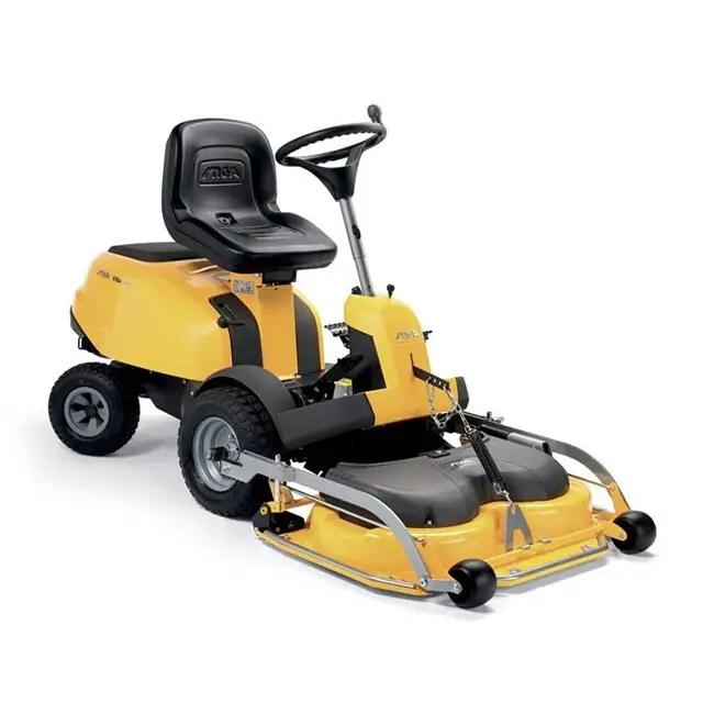 Korting Stiga Essential Villa 15 HST Benzine Zitmaaier 432 cc - Zonder Maaidek