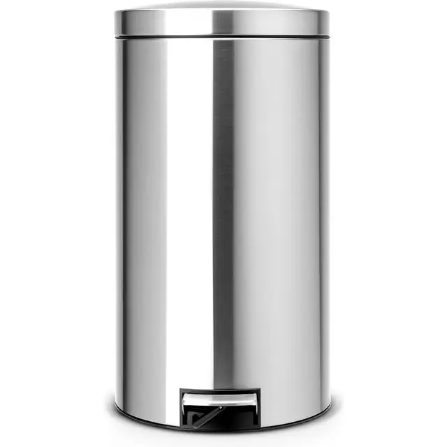 Ambachtelijk Brabantia Silent Prullenbak Afvalscheiding - 2 x 20 liter - Matt Steel Fingerprint Proof