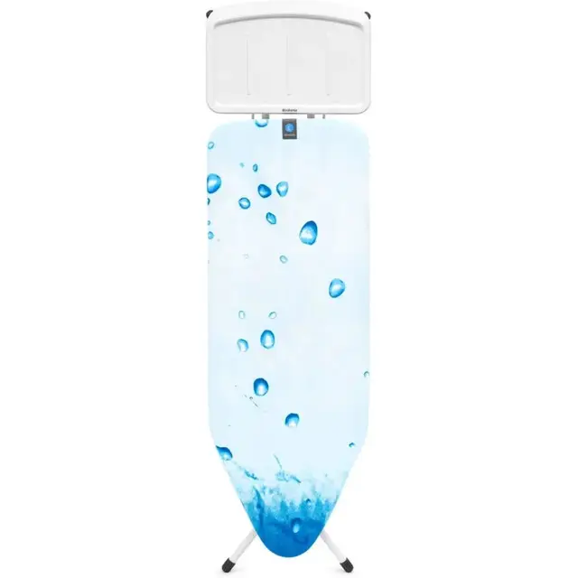 Brabantia Strijkplank C - voor Stoomgenerator - 124x45 cm - Ice Water Favoriet