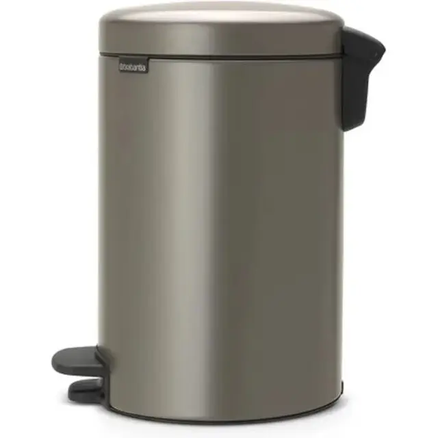 Weekendaanbieding Brabantia NewIcon Pedaalemmer - 12L - Platinum